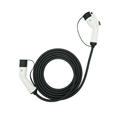 China Residential / General Purpose Fast Shipping Type 1 To Type 1 - 2 Ev Cable Cord 16a Electric Car Charging for sale