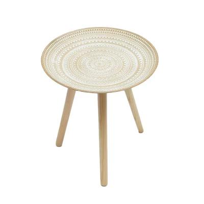 China Install hot single turned simple install coffee wood tea table stamping living room hotel tea table for sale for sale