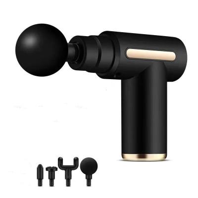 China Premium Electric Body Massager Gun Foot Palm Back Fitness Exercise Gym Equipment Sets Mini Massager Gun for sale