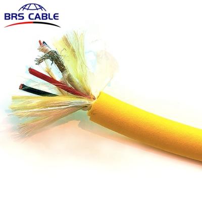 China Internal wiring of electronic equipment manufacturer carefully manufacture rov cable lanyard with fiber optics for sale