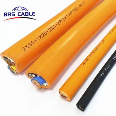 China ProInstall Cat6a LSZH Cable and FHL2G Cable DC Connection DC cold/UV/water/oil EV Cable Resistant for sale