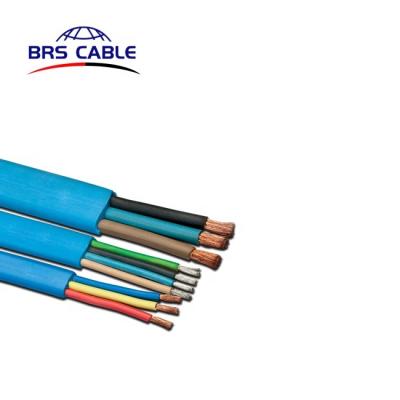 China Pump Cable 3/4 Core Rubber Insulated Flat Submersible Pump Cable for sale