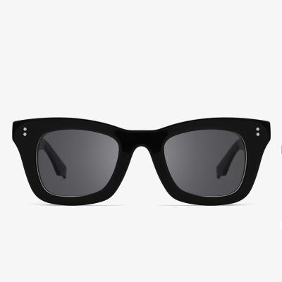 China High Quality Sunglasses Logo Brand Designer Luxury Eyewear Custom Vue Shield 18204 Acetate Uv400 Polarized Sun Glasses for sale