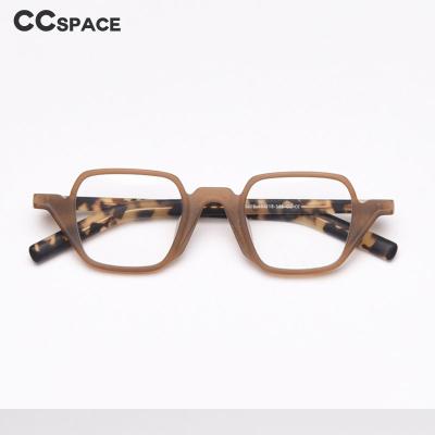 China Anti Blue Light Glasses 49812 Retro Anti Light Matte Acetate Optical Glasses Frames Men Men Women Fashion Computer Glasses for sale