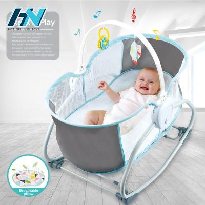 China Modern Baby Toys 2 In 1Multifunction Baby Sleep Bed Swing Bouncer Electric Baby Rocking Chair for sale