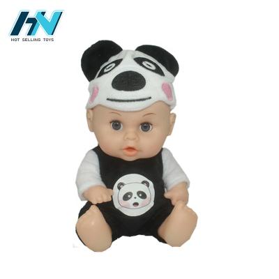 China Pretend Cute Lifelike Reborn Baby Doll Toys Set Kids Toys 9.5 Inch Alive Mixed Dolls 6 - Doll Set With 4 Tone IC for sale