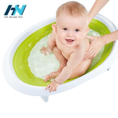 China Newborns Bathing 2 In 1 Baby Bathtub Funny Bathing Foldable Tubs For Baby for sale