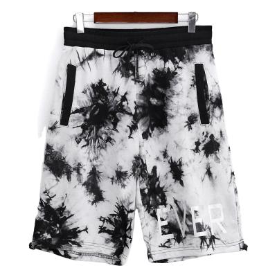 China Wholesale Price Tie Dye Cotton Summer Viable Shorts Fashion Hip Pop Abbreviations Casual Men for sale