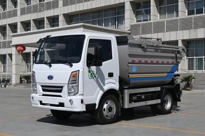 China Nuevo Chufeng Mantianxing 4.5T 3.14m camión de basura eléctrico puro auto-carga en venta