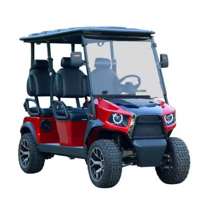 Cina Cornice in alluminio 2 4 6 8 posti Auto elettrica Caccia da golf Carro da golf Scooter da golf elettrico Off Road Carro da golf Veicolo elettrico in vendita