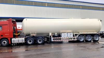 China 26T LPG Gas Tanker Trailer Medium Transport Propane Propylene Liquid Ammonia Acetaldehyde And Other Liquefied Gases for sale