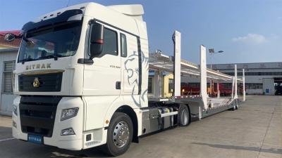 China 8 Units 2 Axle Car Carrier Trailer To Transport Private Car for sale