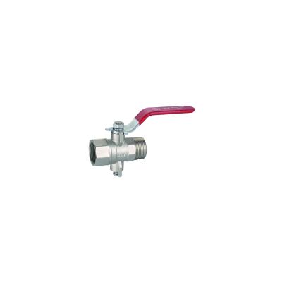 China General Brass Ball Valve With Vent Hole for sale