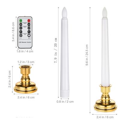 China Color Changing/Timer/Water-resist High Quality LED Window Candle Remote Control Candle 21cm Long for sale