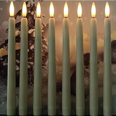 China Birthdays Taper LED Blink Candle with Timer for sale