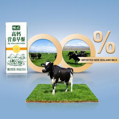 China Original LISHI OEM High Calcium/Protein/Nutrition Anti Aging Service Ready To Drink Milk Calcium 250ml 72 Per Carton Milk Drink for sale