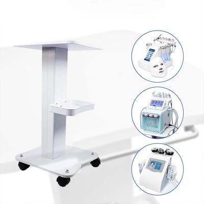 China Simple hot sale Beauty Instrument Tray Rolling Salon Cart Trolleys spa, beauty trolley with wheels for beauty machine for sale