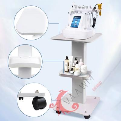 China 2023 Hot Sale Simple Iron Trolley Stand For Cavitation RF Beauty Machine Salon Furniture Slim Rolling Trolley Trolley for sale