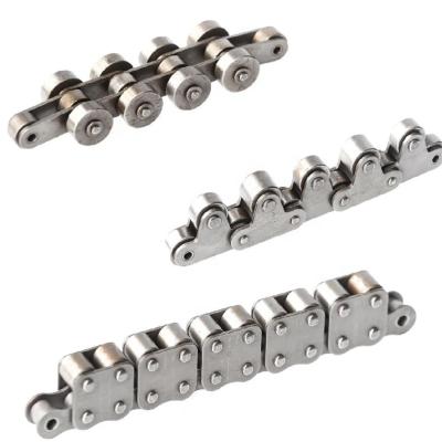 China Machinery Parts Conveyor Chains Surface Corrosion Resistant Nickel Plated Chains Galvanized Roller Chains for sale