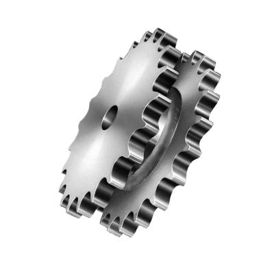 China Transmission Machine Gear Wheel Chain Wheel Roller Single Sided Chain Sprockets Double for sale