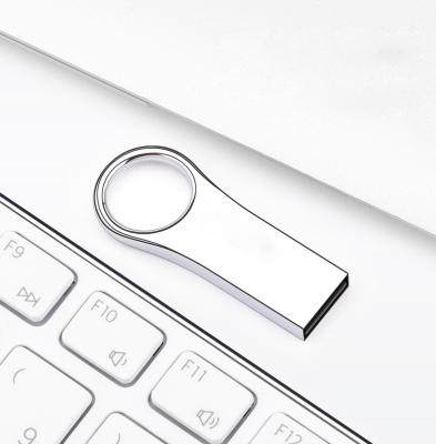 China Mini Metal USB Drive 32G 4G 8G 16G 32G 64G Metal Keychain USB Flash Drive Free Key chain free logo for gift for sale