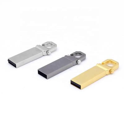 China Free Custom Logo Carabiner Carabiner Mini Hook Mountaineering Buckle Climbing Laser USB Flash Drive For Gift for sale