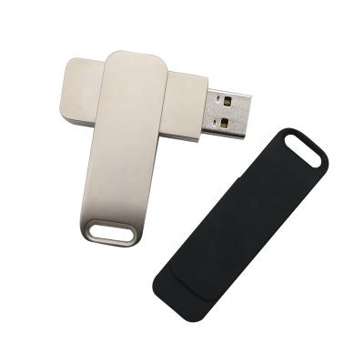 China Laptop & Computer Key Chain 1TB USB Memory Stick Twist Pen Drive Swivel Metal USB Flash Drive Laser LOGO for sale