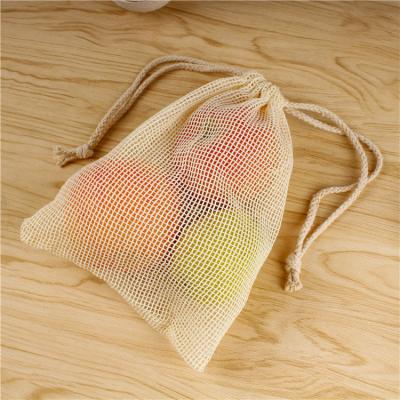 China Handled Cheap Washable Produce Mesh Bags For Fruits And Vegetables Eco - Friendly for sale