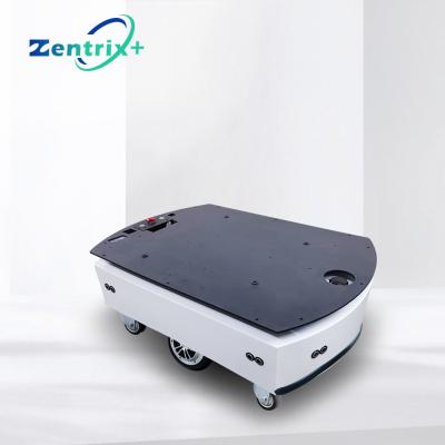 China Wifi Longevity Automated Guided Cart Platform Delivery Robot Chassis kit Self Driving Chassis For Secondary Development for sale