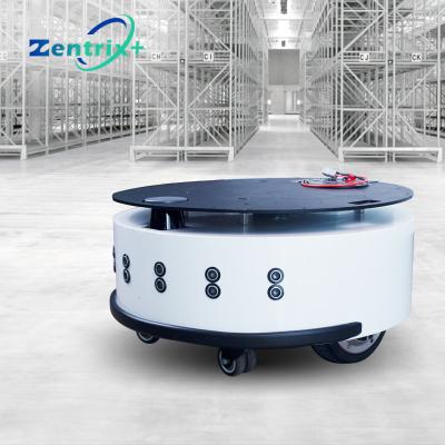 China Wifi Professional Manufacturer Driverless Mobile Autonom Navigation Wheeled Robot Chassis Agv Transport Robot Platform for sale