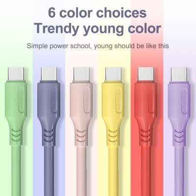 China Strong Durable Blue Soft Strip 3ft USB Type C Cable 3a Fast Charging Cable Type C C For Samsung for sale