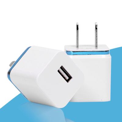 China Mobile Phone/Ipad/Camera/PDA/MP3 Charger 5V1A EU USA USB AU Wall Fast Charging Charger For Iphone 5W Brick Charger Adapter For Apple for sale