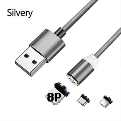 China Mobile Phone Etc.electronic Product Wholesale USB Cord 3in1 USB Multiple Charging Magnetic Data Cable For iphone 11 for sale