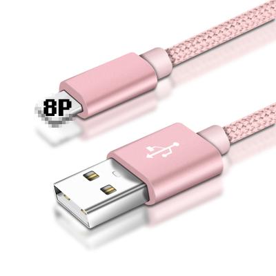 China MP3/MP4 player friction usb cable strong nylon braided to light up usb adapter ning cable charging iphone cable original for sale