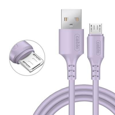 China Micro Charging Cable Hot Selling AJ 2:1 Pi Fast Charging Micro Usb C USB Data Cable For Android Phone Charger Cable for sale