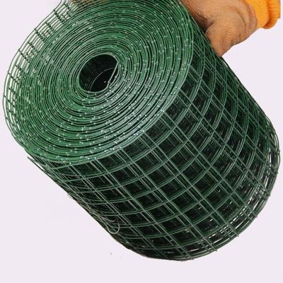 China Corrosion Resistance Flower Bed 6 Gauge PVC Coated 2x4 Welded Wire Mesh Size for sale