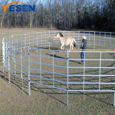 China Easily Herded Metal Livestock Cattle Panels Corral Panel Galvanized Welded Cattle Yard for sale