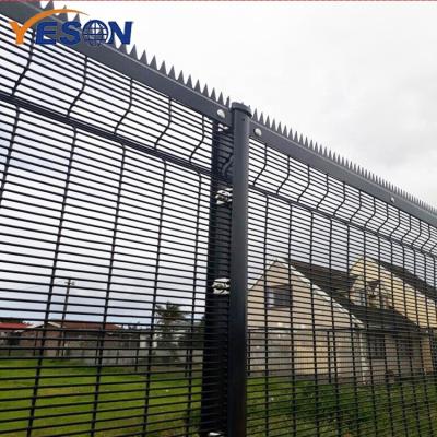 China Easily Assembled Anti Climb 358 Welded Mesh Fence Panel Security Fence for sale