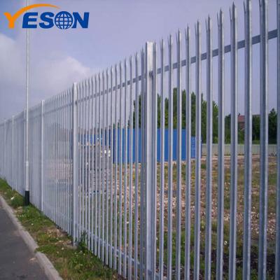 China Easily Assembled Powder Coated Hot Dipped Galvanized Wire Bath Palisade Fence for sale