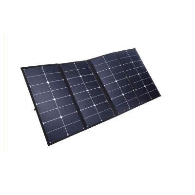 China For Multiple Brands And Models 100W Power Station Sunpower Folding PAG Flexible Solar Notebook Energy Storage Flexible Solar Charging Panel for sale