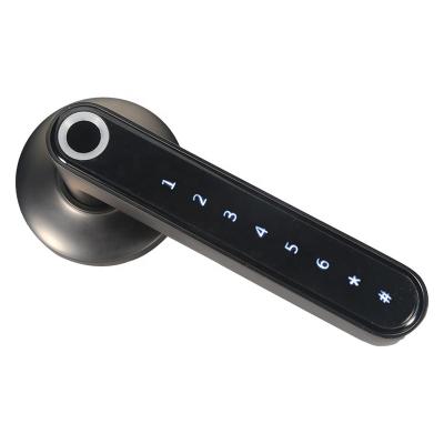 China Keyless EURO Price App Digit Fingerprint Smart Door Lock Biometric Password Wide Cheap Standard Wireless Connection for sale