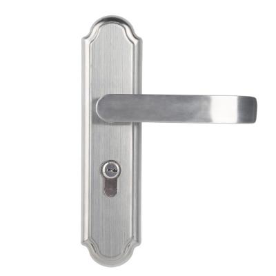 China Durable high alloy ziny cheap price stainless steel security bathroom open key open tolite handle security home door lock for sale