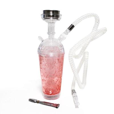 China Wholesale shisha eco-friendly hookah car hookah led portable hot selling acrylic hookah cups hookah for sale