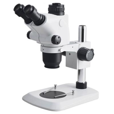 China ZM6565T-D5 0.65X-6.5X Zoom Trinocular Stereo Electronics Microscope With 1x C-mount Adapter ZM6565T-D5 for sale