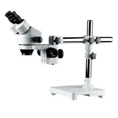 China ZM-2BP1 7X-45X Boom Binocular Stand Stereo Microscope, 55-75mm Pupillary Adjust Distance ZM-2BP1 for sale