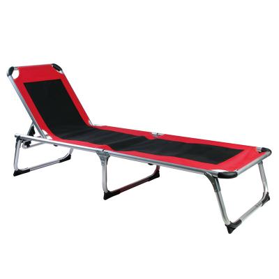 China Modern Outdoor Furniture Folding Camping Sun Bed Aluminum for sale