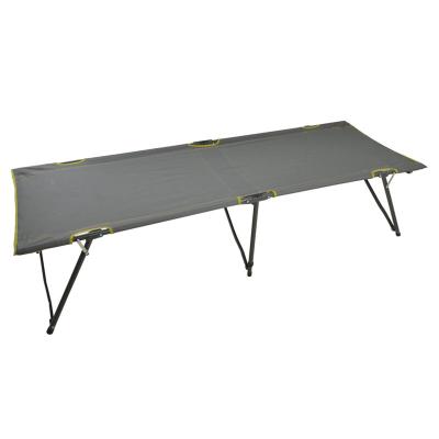 China Folding Round Tube Camping Cot Folding Steel for sale