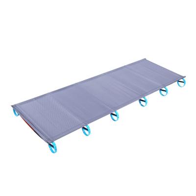 China Folding Aluminum Alloy Camping Cradle Outdoor Ultralight Compact Bed with Carry Bag for sale