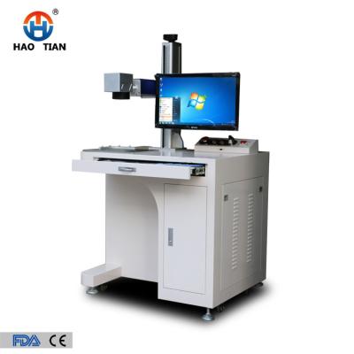 China Laser marking 3 years warranty! Stainless Steel Jewelry Fiber Laser Marking Machine Table Top for sale