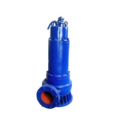 China WQ 30Kw 40hp Submersible Waste Water Pump For Aquaculture Fish Farms & Pond Cleaning No Clogging for sale